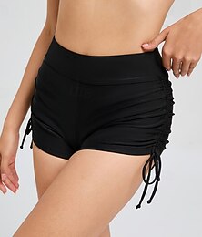 abordables -Femmes Short de surf Shorts de bain Couleur Unie Séchage Rapide Respirant Maillot de Bain Bas Surf Plage Sports Nautiques Été