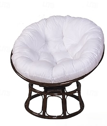 voordelige -rond kussen voor balkon, patio, tuin, buiten of binnen, stoelkussen, hangend ei, vervangend stoelkussen