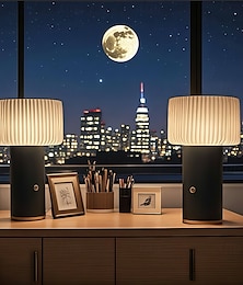 お買い得  -USB充電式デスクランプ、ベッドサイドランプ、ルームナイトランプ、勉強ランプ、マッシュルームランプ、キャンプ、レストランランプ、1個
