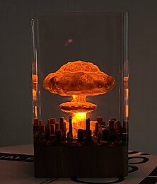 levne -3D noční světlo s houbovým mrakem, zažijte sílu jaderného výbuchu