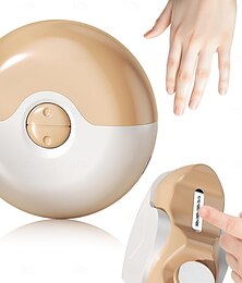 voordelige -2-in-1 elektrische automatische nagelknipper voor baby's en ouderen, oplaadbare nageltrimmer met veilig anti-knijpontwerp, nagelverzorgingstool
