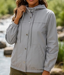 economico -Per donna Giacca da escursionismo Bambini Giacca sportiva Esterno Impermeabile Antivento Asciugatura Rapida Leggero Abbigliamento da trekking Abbigliamento da trekking Primavera Autunno Giacca Tennis