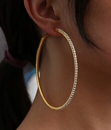 economico -Per donna Orecchini pendenti Tropicale Gioia Elegante Orecchini Gioielli Oro Per Feste