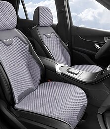abordables -Funda de asiento de coche cómoda de alta gama, de tipo universal, compatible con bolsas de aire, adecuada para sedanes, camiones, furgonetas y SUV, juego de combinación universal para todas las