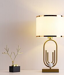 cheap -LED Table Lamp Modern Warm White Bedside Table Lamp Applicable to Living Room Bedroom Office Bedside Cabinet and Bookcase