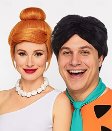 economico -Parrucca di Wilma Flintstone Festa di Halloween Cosplay