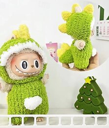 abordables -Ropa de ForLabubu Traje Ropa de dinosaurio para muñeca ForLabubu Personalidad Adorable muñeca ropa accesorios (Sin muñeca)