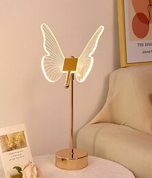 お買い得  -LEDテーブルランプ モダンな温白色ベッドサイドテーブルランプ。リビングルーム、寝室、オフィス、ベッドサイドキャビネット、本棚などに最適です。