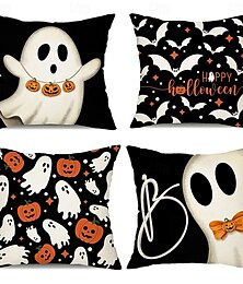 economico -1 pezzi Lino Copricuscino, Halloween Quadrato Tradizionale Classico