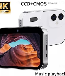 billiga -ny 4k digitalkamera nattseende trippelobjektiv 3-tums HD 64mp pekskärm underhållningsdigitalkamera OTG-överföring 3600mah