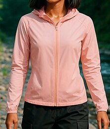 economico -Per donna Giacca da escursionismo Bambini Giacca sportiva Esterno Impermeabile Antivento Asciugatura Rapida Leggero Abbigliamento da trekking Abbigliamento da trekking Estate Primavera Giacca Tennis