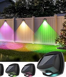 abordables -1 PC 5 W Luces solares LED Funciona con energía solar Blanco Cálido Blanco Fresco RGB 5 V 1 Cuentas LED