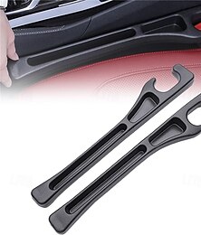 abordables -Protector de asiento anticaídas, nuevo organizador de relleno de huecos laterales para asientos de coche, protectores de asiento abatibles para coches