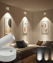 preiswerte -Modernes Bilderlicht, einfache Verkabelung, kostenlose Wandlampe, USB-aufladbare dimmbare Bilderlampe, Wohnzimmerkanal, Schlafzimmer, dekoratives Nachtlicht