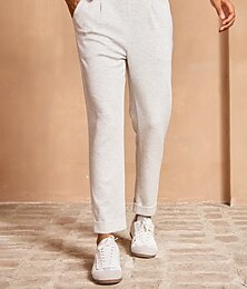 preiswerte -Damen Golfhosen Schwarz Weiß Elfenbein Hosen Damen-Golfkleidung, Kleidung, Outfits, Kleidung