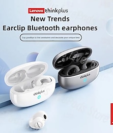 economico -Cuffie wireless Lenovo XT83II, auricolari Bluetooth 5.3, design con clip auricolare, controllo touch, chiamate HD con microfoni, auricolari sportivi