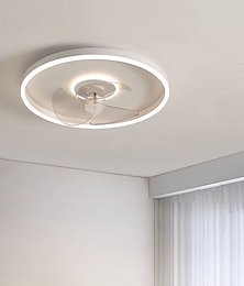 preiswerte -moderne minimalistische Deckenventilatorleuchte im nordischen Wolkenstil für Schlafzimmer/Esszimmer/Kinderzimmer