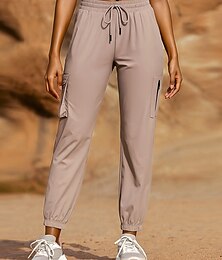 abordables -Mujer Pantalones para correr Pantalones Cortos Pantalones deportivos Bolsillo Correa Prendas de abajo Ropa Deportiva Deportes Gimnasia Secado rápido Transpirable Pilates Corriendo Yoga Ajuste regular