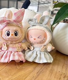 abordables -Ropa para muñeca de 17 cm, conjunto de falda para muñecas, conjunto de falda, vestido lindo de moda premium para muñecas de 17 cm, accesorios (sin muñeca)
