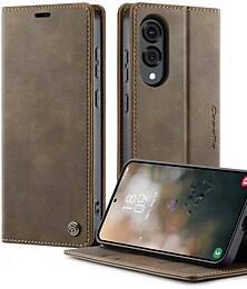 Недорогие -телефон Кейс для Назначение SSamsung Galaxy S25 Ультра S24 ФЭ S23 S22 S21 S20 Ultra Plus FE A54 А33 A12 Кошелек для карт Полная защита тела Откидная подножка Защита от удара ТПУ Кожа PU