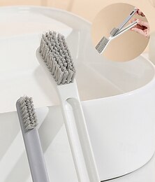 abordables -Lot de 2 brosses à chaussures séparables, brosse combinée, brosse à chaussures multifonctionnelle, avec fonction de suspension