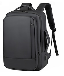 economico -1 zaino da viaggio espandibile da uomo Oxford, grande capacità, con ricarica USB, per computer da uomo.