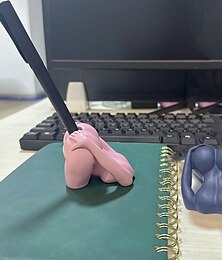זול -קישוט סלון שולחן עבודה מתנה קטנה מתנת מתיחה של ישבן סקסי מחזיק עט מחזיק עט אנאלי מתנה מהנה