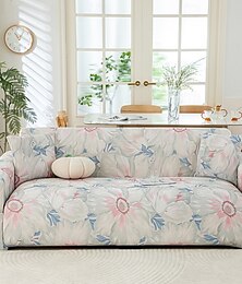 abordables -Fundas de sofá con estampados de verano, refrescantes, universales, en forma de L, para chaise longue de 1, 2, 3 o 4 plazas, de seda fría y elástica.