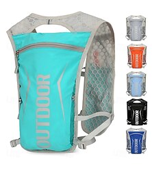 economico -Gilet da corsa Pacchetto d'acqua Gilet di idratazione Manicotti Riflettente Impermeabile Asciugatura Rapida Nylon per Maratona Escursionismo Jogging