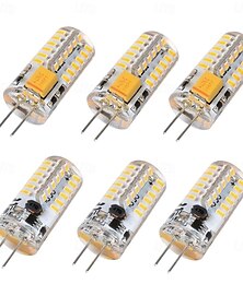 preiswerte -G4 LED-Lampen AC/DC 12 V JC-Bi-Pin-Sockel, 3 W, entspricht 30 W Halogenlampe, weiß, warmweiß, rot, blau, grün, 6 Stück