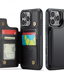 abordables -teléfono Funda Para iPhone 17 Pro Max 17 Air 16 15 14 Pro Max Plus 16e 13 12 11 Pro Max Gire la tapa Caballete Antigolpes TPU Cuero de PU