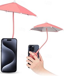 economico -Ombrello magnetico per telefono, parasole per telefono da esterno con design ad angolo flessibile &Custodia ombrello girevole per iPhone 16, 15, 14, 13 e 12 Pro MaxMag-Safe