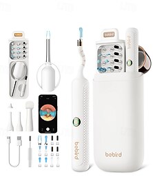 economico -Bebird Earsight Plus R37R, kit di strumenti per la pulizia delle orecchie, telecamera per la rimozione del cerume, otoscopio flessibile, telecamera con luce, pinzetta per la rimozione del cerume