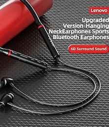 economico -Cuffie auricolari in-ear originali Lenovo HE05X Bluetooth 5.0 ad assorbimento magnetico, con design a contatto con la pelle, cuffie hi-fi.