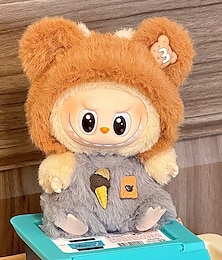 abordables -Ropa para muñeca de 17 cm (sin muñeca) Conjunto de ropa para muñeca de 17 cm con accesorios Conjunto de disfraces elegante para la boo-boo