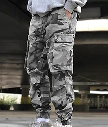 halpa -Miesten Reisitaskuhousut Vaellushousut vaellushousut Armeijatyyli Ulko- Normaali Vedenkestävä Tuulenkestävä Nopea kuivuminen Kevyt Housut Tasku Joustava vyötärö Harmaa Retkeily ja vaellus Golf Juoksu