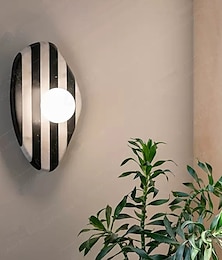 levne -LED nástěnná svítidla, skleněná kamenná nástěnná svítidla, nástěnná svítidla do ložnice, obchody, kavárny, nástěnné svítidlo 110-240 V