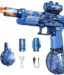 halpa -Ultimate Battle Blaster -moottorikäyttöinen pitkän kantaman vesipyssy interaktiivisella valaistuksella, ergonomisella kahvalla ja kestävällä ulkoilmaharrastuksiin