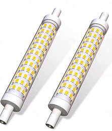 economico -Lampadine a LED R7S da 118 mm, 78 mm, 220 V, doppia estremità, tipo J, dimmerabili, 5 W e 9 W, per luci da giardino, lampade da terra, 2 pezzi