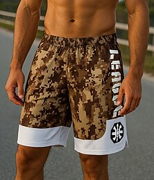 voordelige -Voor heren Hardloopshorts Basketbalshorts Sportkleding Zak Hoge taille Kleding Onderlichaam Sportkleding Sportschool Training Zacht Lichte kleding Ademend Sportschooltraining Voor buiten Hardlopen