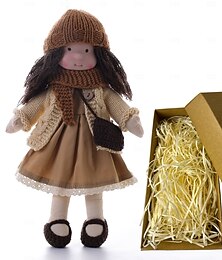 abordables -muñeca waldorf artistas de muñecas hecha a mano mini muñeca de cambio muñeca diy sz waldorf