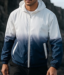 abordables -Hombre Chaqueta para senderismo Chaqueta rígida Impermeable Al aire libre Impermeable Resistente al Viento Trajes de senderismo Ropa de senderismo Primavera Otoño Camiseta Camping / Senderismo