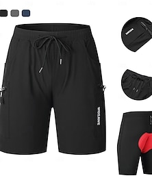 お買い得  -wosawe 夏用 ロードバイク スピード マウンテン ショーツ マルチポケットデザイン アンダーウェア ワンピース サイクリングショーツ bd119