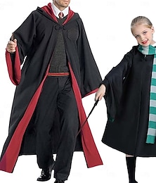 levne -čaroděj čarodějnice róba Bradavice kostým kouzelnického světa nebelvír zmijozel plášť z havraspáru dospělí dětský film cosplay halloween karnevalový kostým