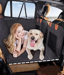 preiswerte -Hunde-Autositzbezug für Toyota Tacoma, Haustier-Sitzschutz, wasserdichte Rücksitzmatte für Haustiere, faltbare Rücksitzverlängerung, rutschfeste Reise