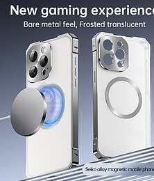 economico -telefono Custodia Per iPhone 16 Pro Max 15 Pro Max Copertura Posteriore Magnetico Resistente agli urti Retrò PC