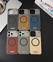olcso -telefon Ügy Kompatibilitás Apple AirTag iPhone 16 15 14 Pro Max Plus iPhone 13 Pro Max Fekete tok Mágneses Vezeték nélküli töltés támogatása Ütésálló PC