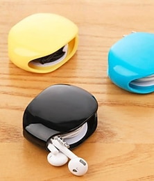 halpa -automaattinen johtokela sisäänvedettävä kaapelijärjestäjä johdonkela kuulokkeiden datalatauskaapelin säilytyslaatikko kätevä ja siisti johtojen hallinta kotitoimistokäyttöön