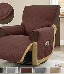 abordables -Funda de sillón moderna de 1 pieza con terciopelo sintético: funda elástica lavable para sala de estar.