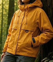 abordables -Mujer Cortavientos Chaqueta Chaqueta para senderismo Impermeable Al aire libre Impermeable Resistente al Viento Ligero Trajes de senderismo Ropa de senderismo Primavera Otoño Camiseta Camping